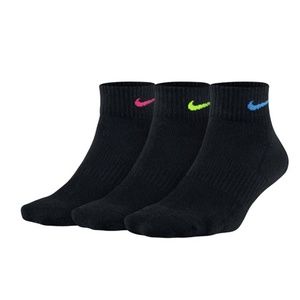 Nike 3 Pack Quarter Socks - Womens